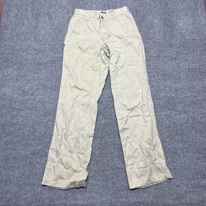Mountain Khakis Pants Mens 28x32 Beige Canvas Straight Leg Casual Workwear